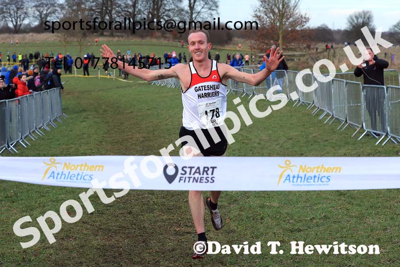 Senior Mens 2024 Northern Cross Country Champs., Sedgefield. Photo: David T. Hewitson/Sports for All Pics
